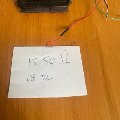 DiMarzio DP102 Humbucker 2010s - Black