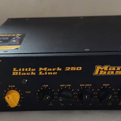 Markbass Little Mark 250 Black Line 250-Watt Bass Amp Head (not ampeg, aquilar)