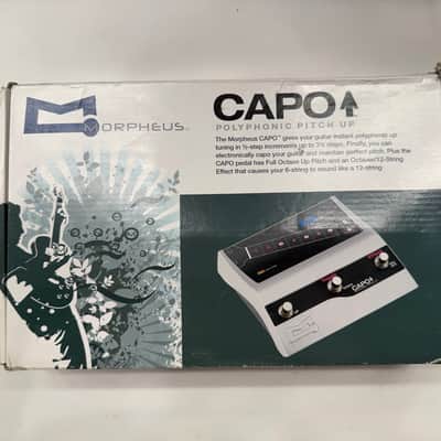 Morpheus CP1 Capo Polyphonic Pitch Up Shifter Guitar Effect Pedal + Box & PSU