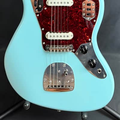 Squier FSR Classic Vibe 70's Jaguar Electric Guitar Daphne Blue Finish (701)