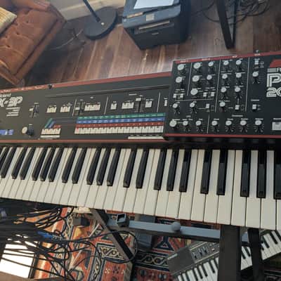 Vintage Roland JX-3P Polyphonic Synthesizer with PG-200 Programmer in excellent condition