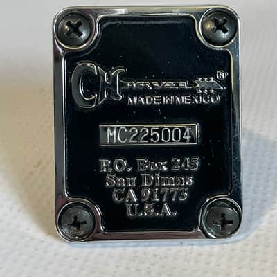 2022 Era Mexico Charvel San Dimas Pro Mod Guitar Black/Chrome Neckplate