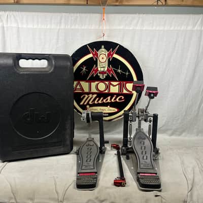 DW Drum Workshop 9000 Series DWCP9002 9002 Double Bass Kick Drum Pedal with Case