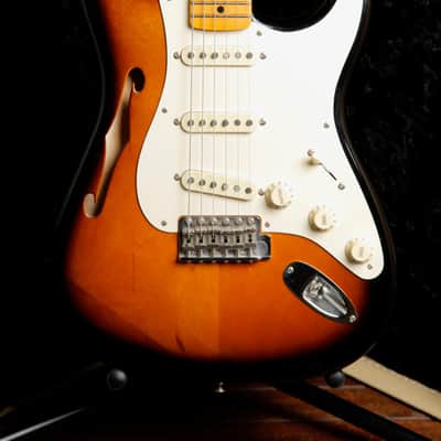 Fender Eric Johnson Signature Stratocaster Thinline Electric Guitar 2018 Pre-Owned