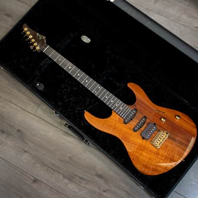 Suhr Modern Custom 1 Piece Solid Flame KOA Body