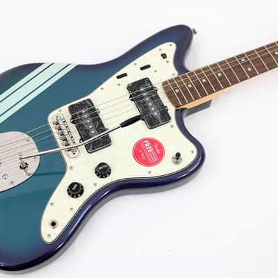 2025 Squier Jazzmaster Classic Vibe Competition Stripe - Competition Burgundy