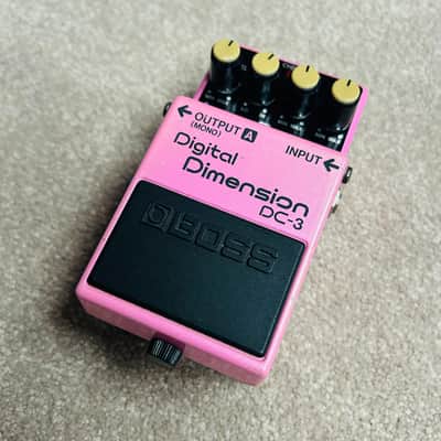 BOSS DC-3 Digital Dimension 1988 MIJ Blue Label - Vintage Stereo Chorus Made in Japan