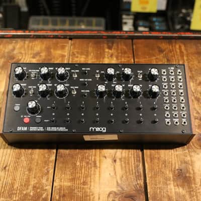 Moog DFAM Drummer From Another Mother Semi-Modular Analog Percussion Synthesizer 2018 - Present - Black/Wood