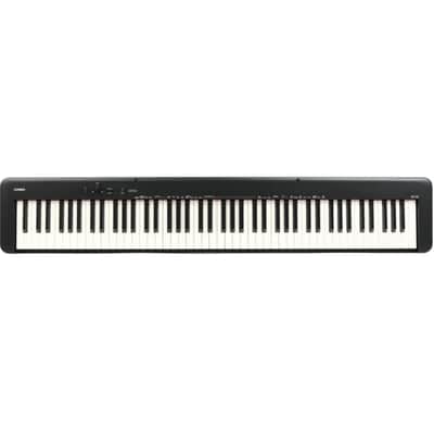 Casio CDP-S160 88-Key Digital Piano - Black - w/ Music Rest, Sustain Pedal, & X-Style Stand