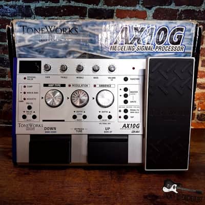 Korg ToneWorks AX10G Modeling Signal Processor w/ Box & Power Supply *USED* (2010s - Silver)
