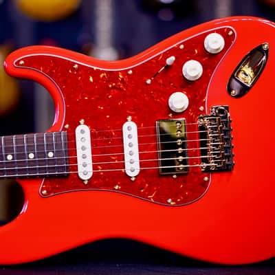 Suhr Classic S Custom Porsche Red Rosewood Neck & Gold Package 85905