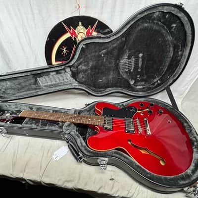 Epiphone Dot CH Semi-Hollowbody Guitar with Case 2020 - Cherry