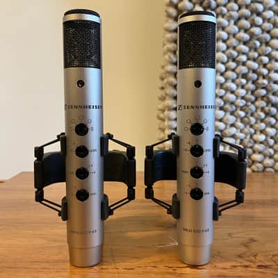 Sennheiser MKH 800-P48 Condenser Microphones, Pair, w / case