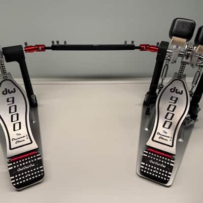 DW 9000 Series Double Bass Drum Pedal with case