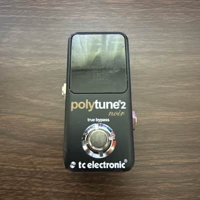 TC Electronic PolyTune 2 Noir Tuning Pedal 2010s - Black