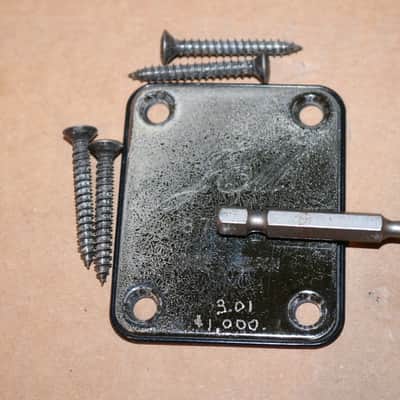 Super Rare Original 1980s Ibanez Jem Neckplate - No Tariffs