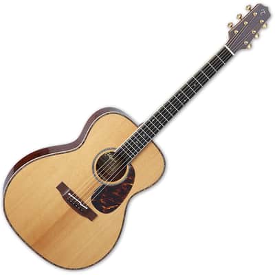 Takamine EF75M TT OM Body Acoustic Guitar Natural