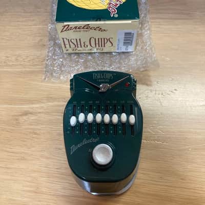 Rare Danelectro Fish & Chips Guitar Effects Pedal DJ-14