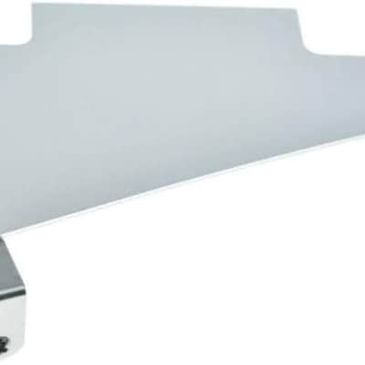 Les Paul Style Brushed Aluminum Pickguard - Silver