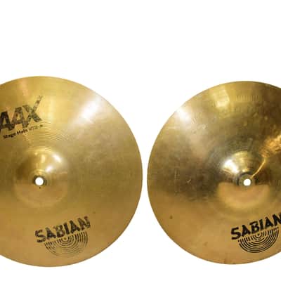 Sabian AAX 14" Stage Hi-Hat Cymbals (Pair)