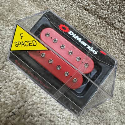 DiMarzio Super Distortion Humbucker DP100FRD F-Spaced Red