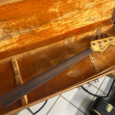 Fender Precision Bass Neck 1970’s Rosewood Fretless w Original Tuners
