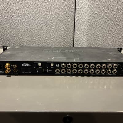 MOTU 828x Thunderbolt / USB 2.0 Audio Interface (2010s) - Black