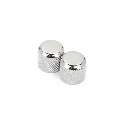 NEW Fender Telecaster/Precision Bass Dome Knobs - Chrome