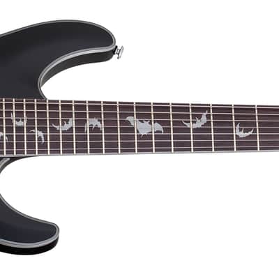 Schecter Damien Platinum-7 Satin Black