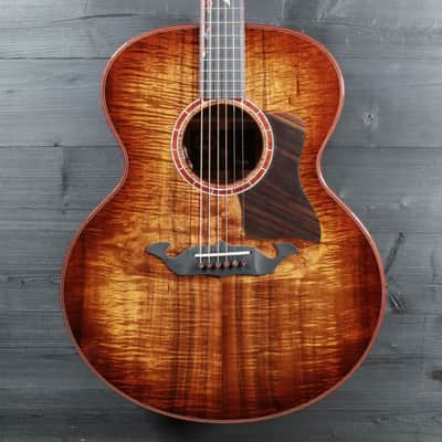 Taylor Legacy Custom Jumbo AA Hawaiian Koa Acoustic-Electric Guitar – Bloodwood Appointments & Tropical Vine Inlay