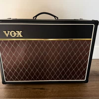 Vox AC15C1 Custom Limited Edition 2-Channel 15-Watt 1x12" Guitar Combo 2018 Black & Tan