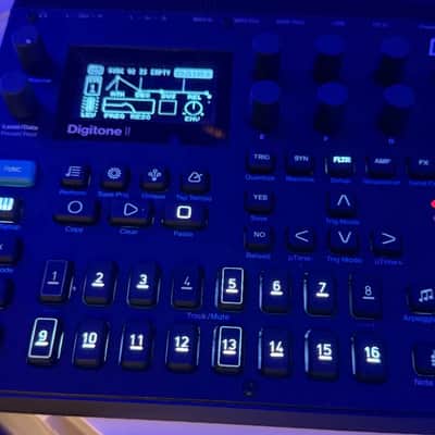 Elektron Digitone II 16-Voice Digital Synthesizer 2024 - Present - Black