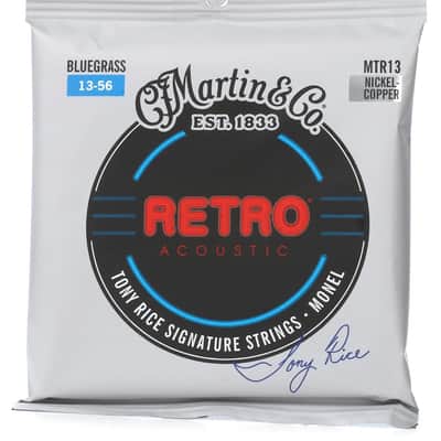 Martin MM12PK3 Retro Monel Acoustic Guitar Strings - Light (12 - 54) 3-Pack 2023 - Present - Standard