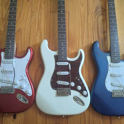 3 Brand New Austin Electric Guitars with Tremolo