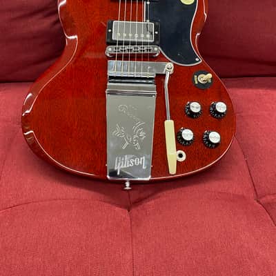 Gibson Sg Original Electric Guitar 2013 - Heritage Cherry w/ Maestro Vibrola