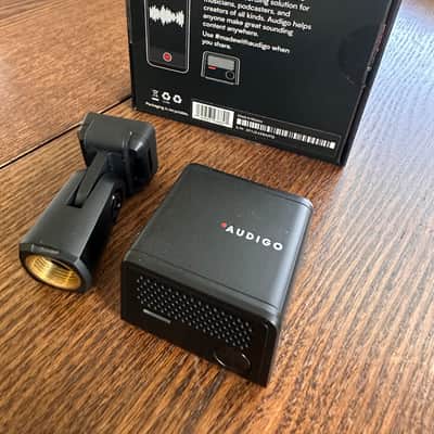 Audigo Wireless pocket microphone 2025 - Black