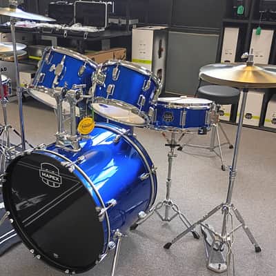 Mapex COMET 5 PIECE COMPLETE SETUP-Indigo Blue