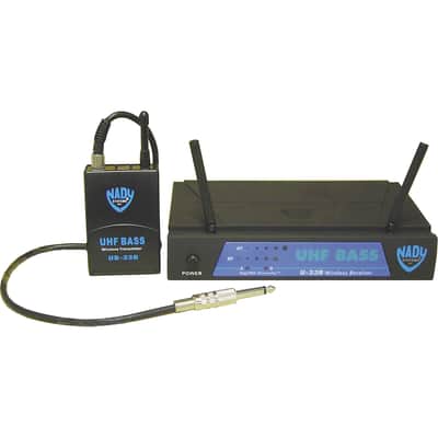 Nady U-33B, New in Box, UHF Wireless Bass Guitar Instrument System, 1/4"