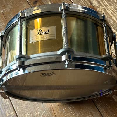 14β Γ 6.5β Pearl Free Floating Brass Snare