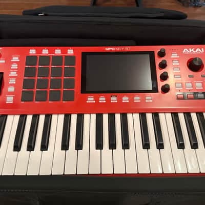 Akai MPC Key 37 Standalone Workstation Synthesizer 2024 - Present - Red