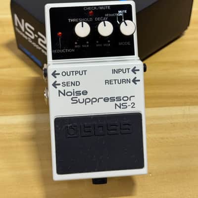Boss NS-2 Noise Suppressor (Silver Label) 1989 - Present - White