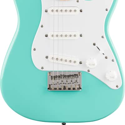 Squier Mini Stratocaster Sea Foam Green White Pickgaurd