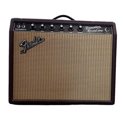 Fender '65 Princeton Reverb Reissue "Bordeaux Reserve" FSR Limited Edition 12-Watt 1x12" Guitar Combo 2010s - Wine Red / Wheat
