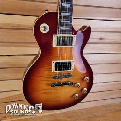 2022 Epiphone Les Paul Standard '60s with Gator Hard Case - Iced Tea, 8lbs 14oz, Duncan RTM, OG Pup & PG