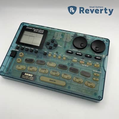 Zoom RhythmTrak RT-323 Drum Machine Transparent Blue Used