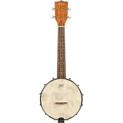 Kala KA-BNJ-MHG-C Banjo Concert Ukulele - Natural Mahogany