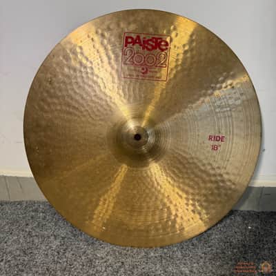 Paiste 2002 18” Ride Cymbal (Red Label)