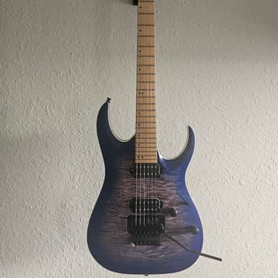 Ibanez RGAR42MFMT-TPF Standard 2020 - 2021 - Transparent Purple Burst Flat