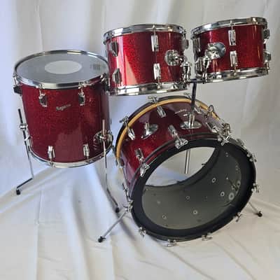 Rogers Holiday Series Drum Kit 12-13-16-22 1960s - Sparkling Red Pearl