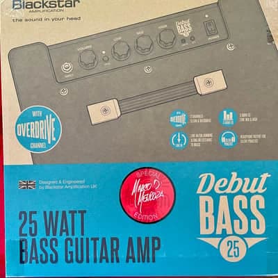 Blackstar Debut 25 Bass Amp Marco Mendoza Special Edition 2026 - Red